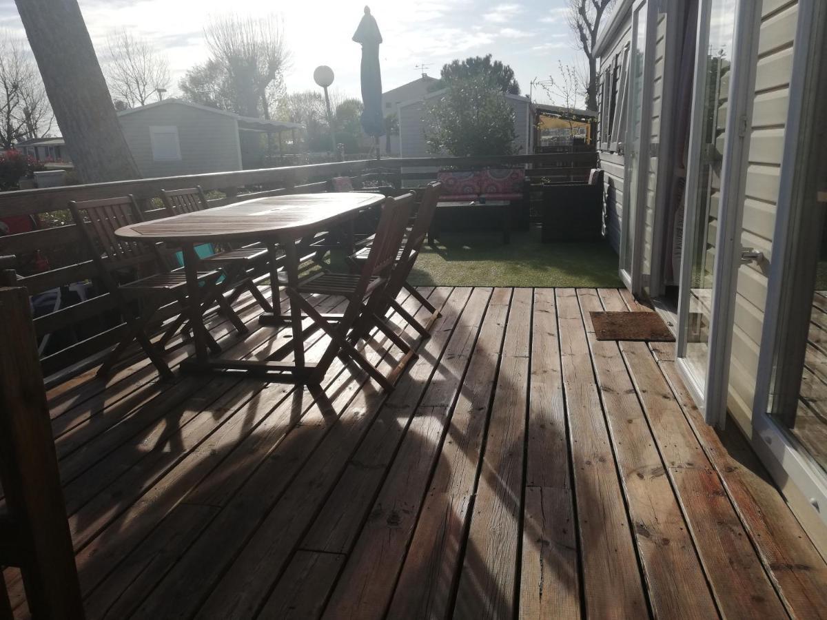 Grand Mobil Home 3Chbr 2Sdb Camping La Carabasse Vias Exteriér fotografie
