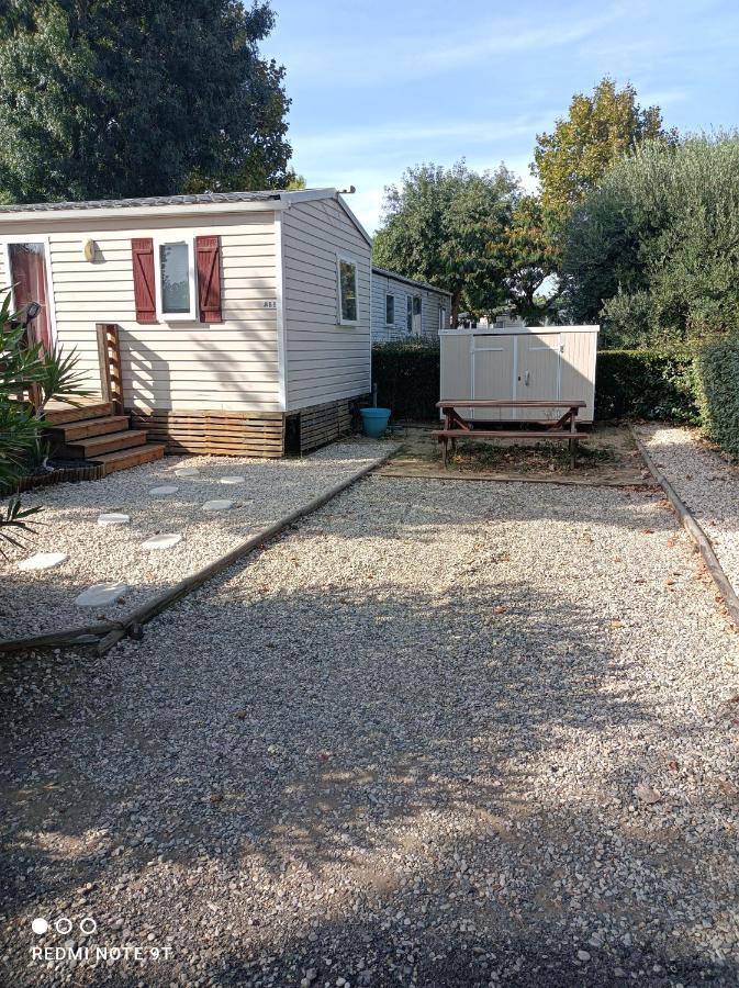 Grand Mobil Home 3Chbr 2Sdb Camping La Carabasse Vias Exteriér fotografie